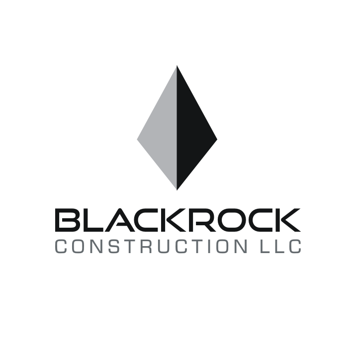 Logo Design by Maya* for Blackrock Construction LLC | Design #32009984