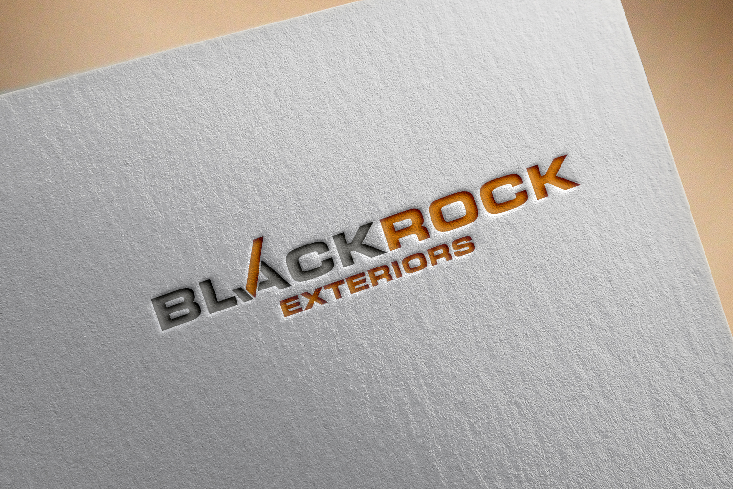Logo Design by Graphic Mama for Blackrock Construction LLC | Design #31972588