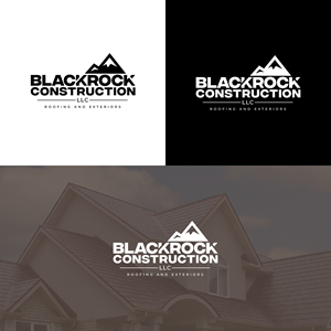 Logo Design by design_by_sandro for Blackrock Construction LLC | Design: #31965757