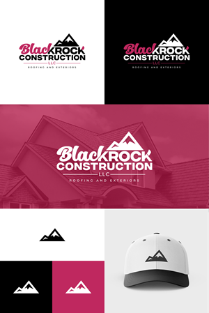 Logo Design by design_by_sandro for Blackrock Construction LLC | Design: #31971101