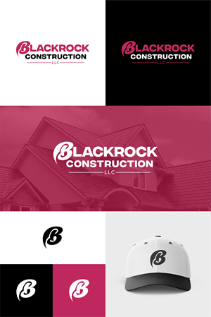 Logo Design by design_by_sandro for Blackrock Construction LLC | Design: #31975756