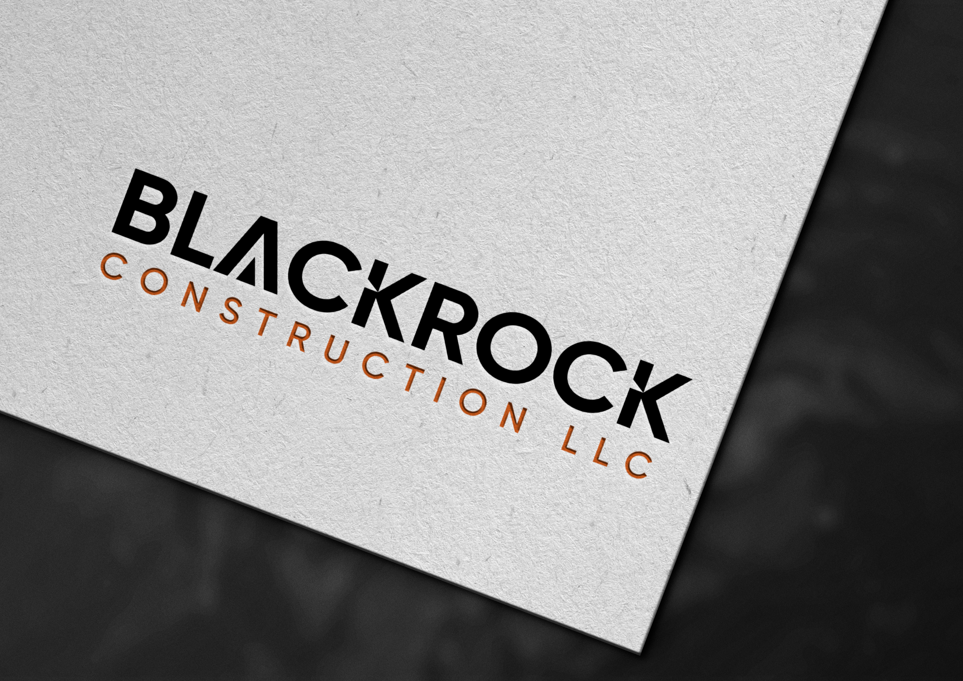 Logo Design by khadiga90 for Blackrock Construction LLC | Design #31964143