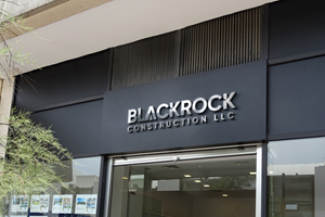 Logo Design by khadiga90 for Blackrock Construction LLC | Design: #31964148