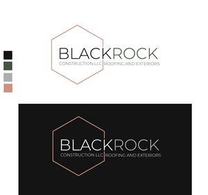 Logo Design by KhanDesign15 for Blackrock Construction LLC | Design: #31970728