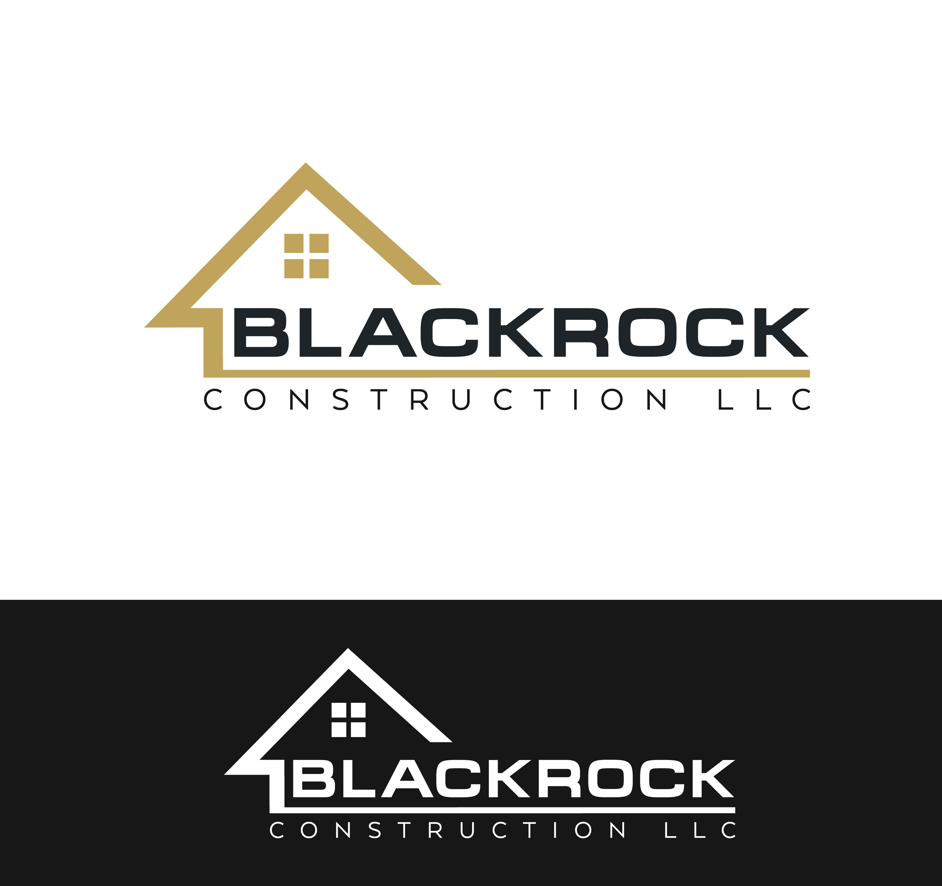 Logo Design by samphix for Blackrock Construction LLC | Design #32004019