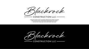 Logo Design by afrozaPSMA for Blackrock Construction LLC | Design: #32003726