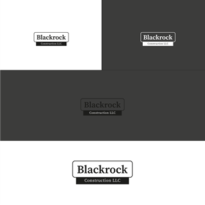 Logo Design by JohnnydArt for Blackrock Construction LLC | Design: #32001766