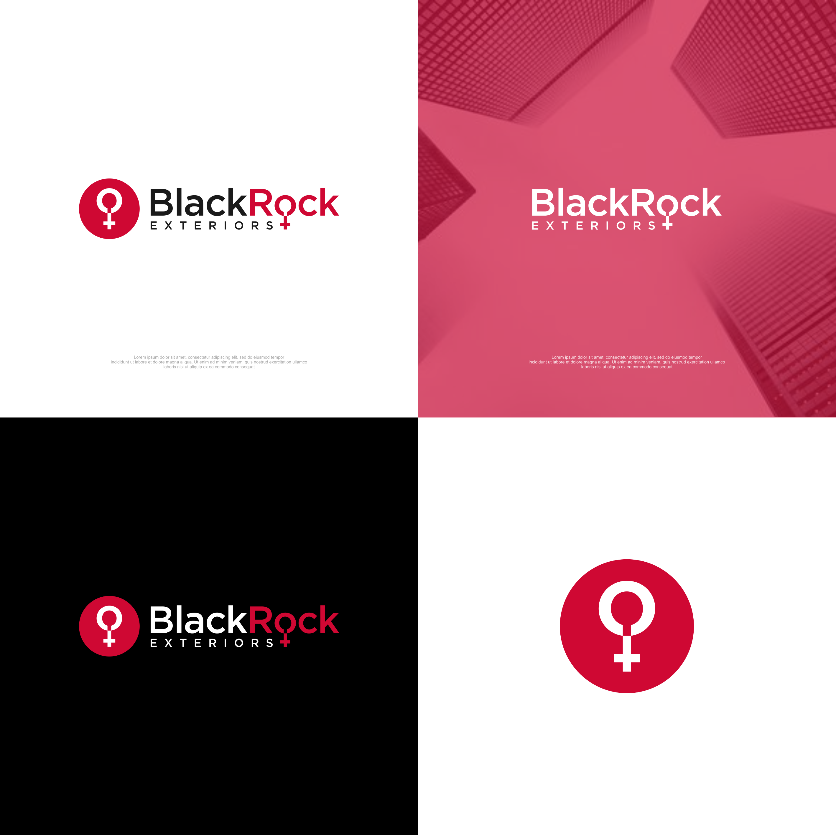 Logo Design by _Mr.art for Blackrock Construction LLC | Design #31975761