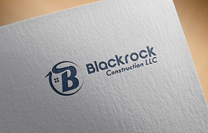 Diseño de Logo por SL Designer para Blackrock Construction LLC | Diseño: #32002872