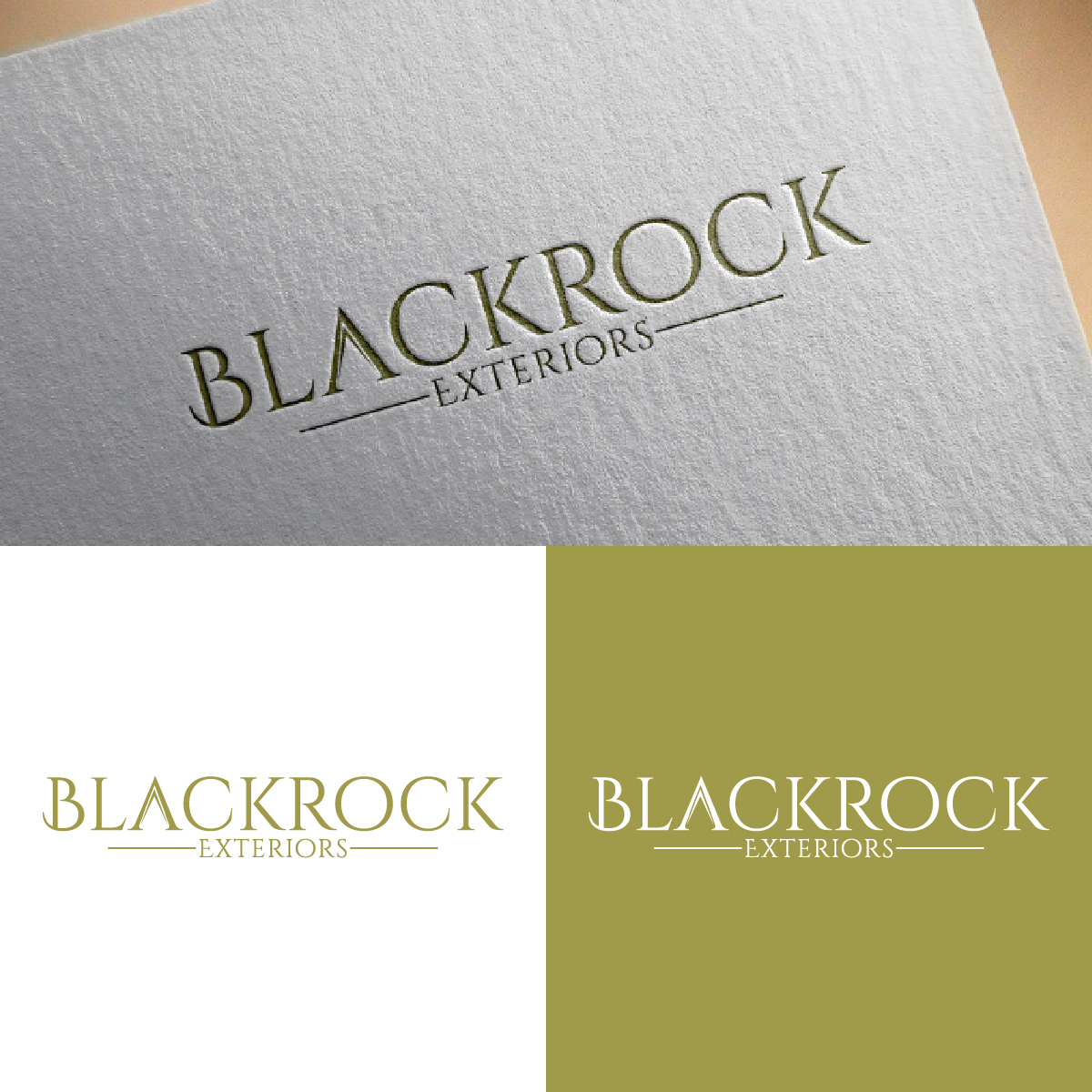 Diseño de Logo por fly  design para Blackrock Construction LLC | Diseño #31967891