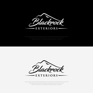 Diseño de Logo por sushsharma99 para Blackrock Construction LLC | Diseño: #31972806