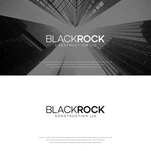 Logo-Design von sushsharma99 für Blackrock Construction LLC | Design: #31992580