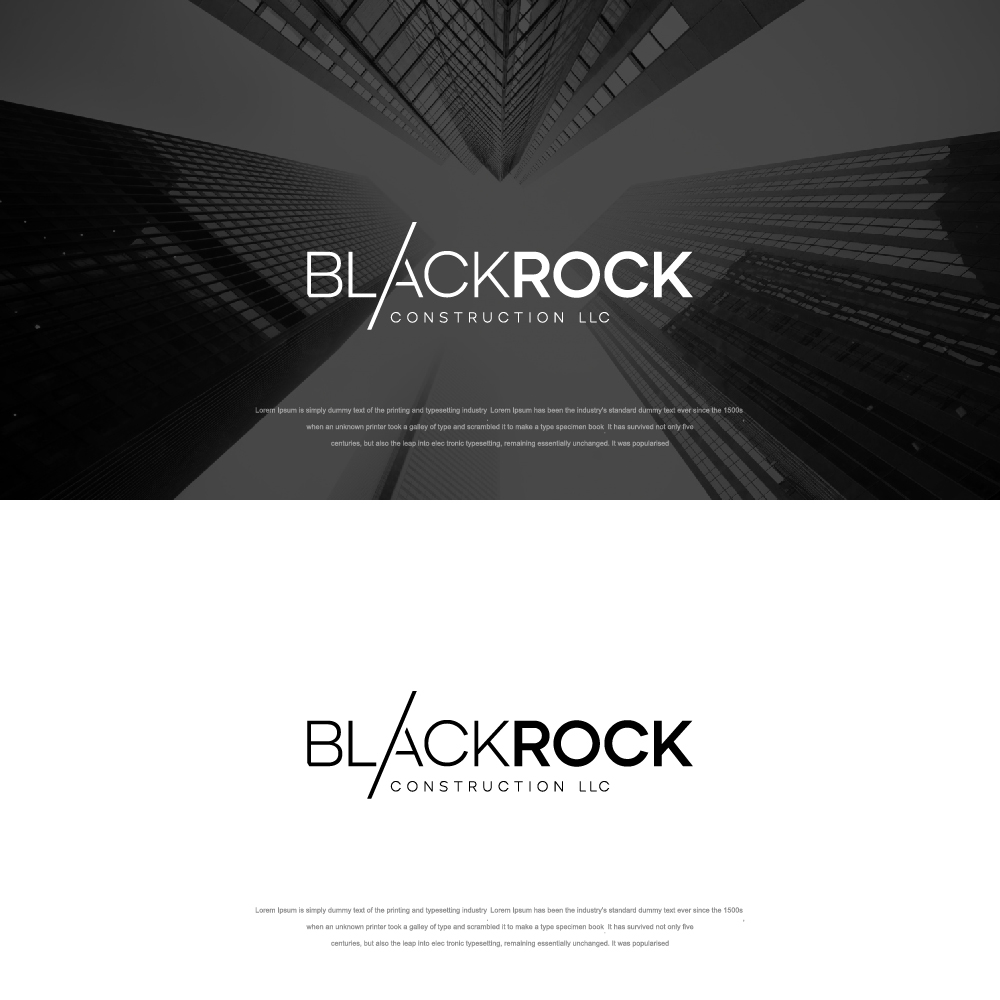Logo-Design von sushsharma99 für Blackrock Construction LLC | Design #31993028