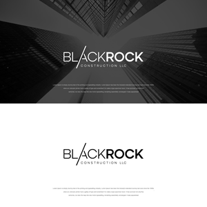 Logo-Design von sushsharma99 für Blackrock Construction LLC | Design: #31993028