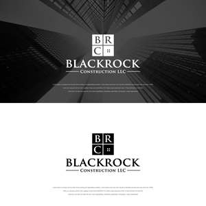 Logo-Design von sushsharma99 für Blackrock Construction LLC | Design: #31993058