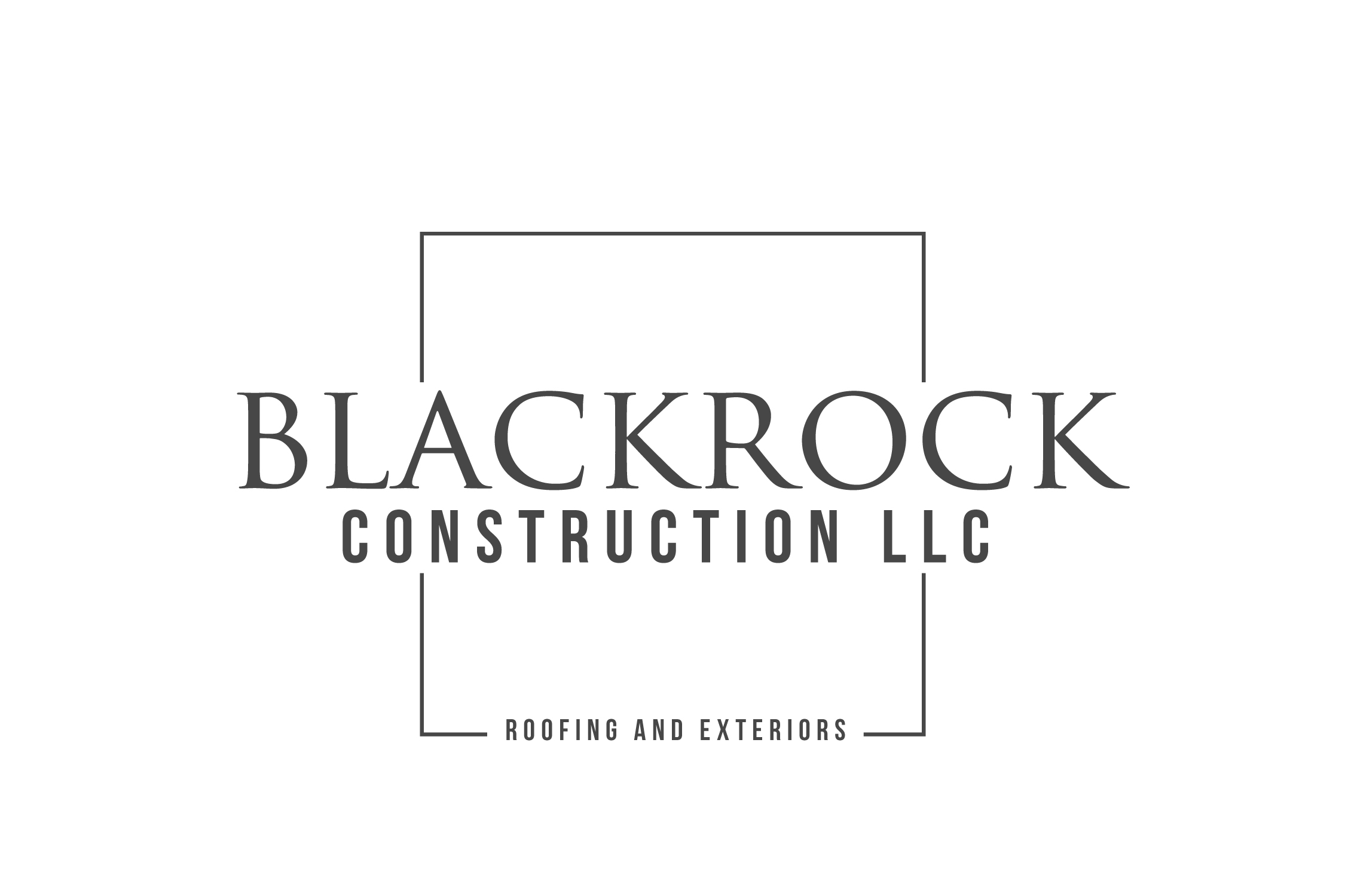 Diseño de Logo por R.Bello para Blackrock Construction LLC | Diseño #31964722