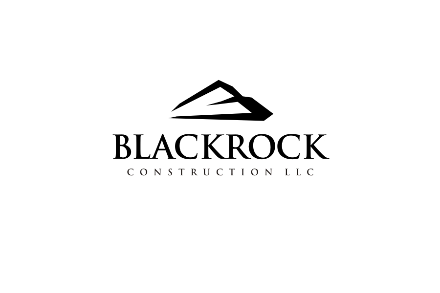 Diseño de Logo por iamrady para Blackrock Construction LLC | Diseño #31992867