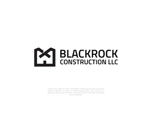 Logo Design by vramar.roy for Blackrock Construction LLC | Design: #31966637