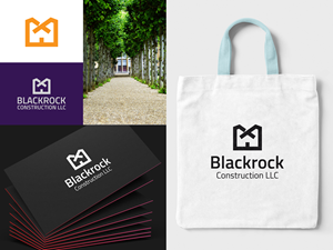 Logo Design by vramar.roy for Blackrock Construction LLC | Design: #31966652