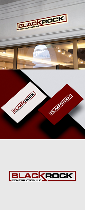 Diseño de Logo por aexo para Blackrock Construction LLC | Diseño: #31963394