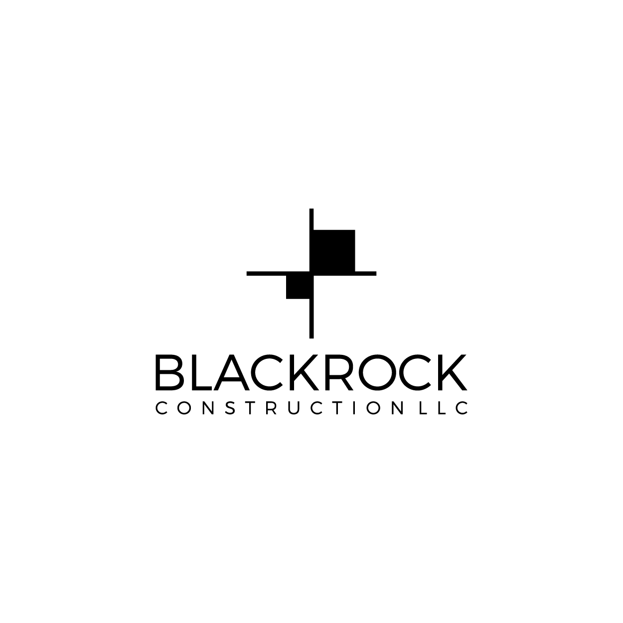 Logo Design by Fauzan Zainal for Blackrock Construction LLC | Design #32006124