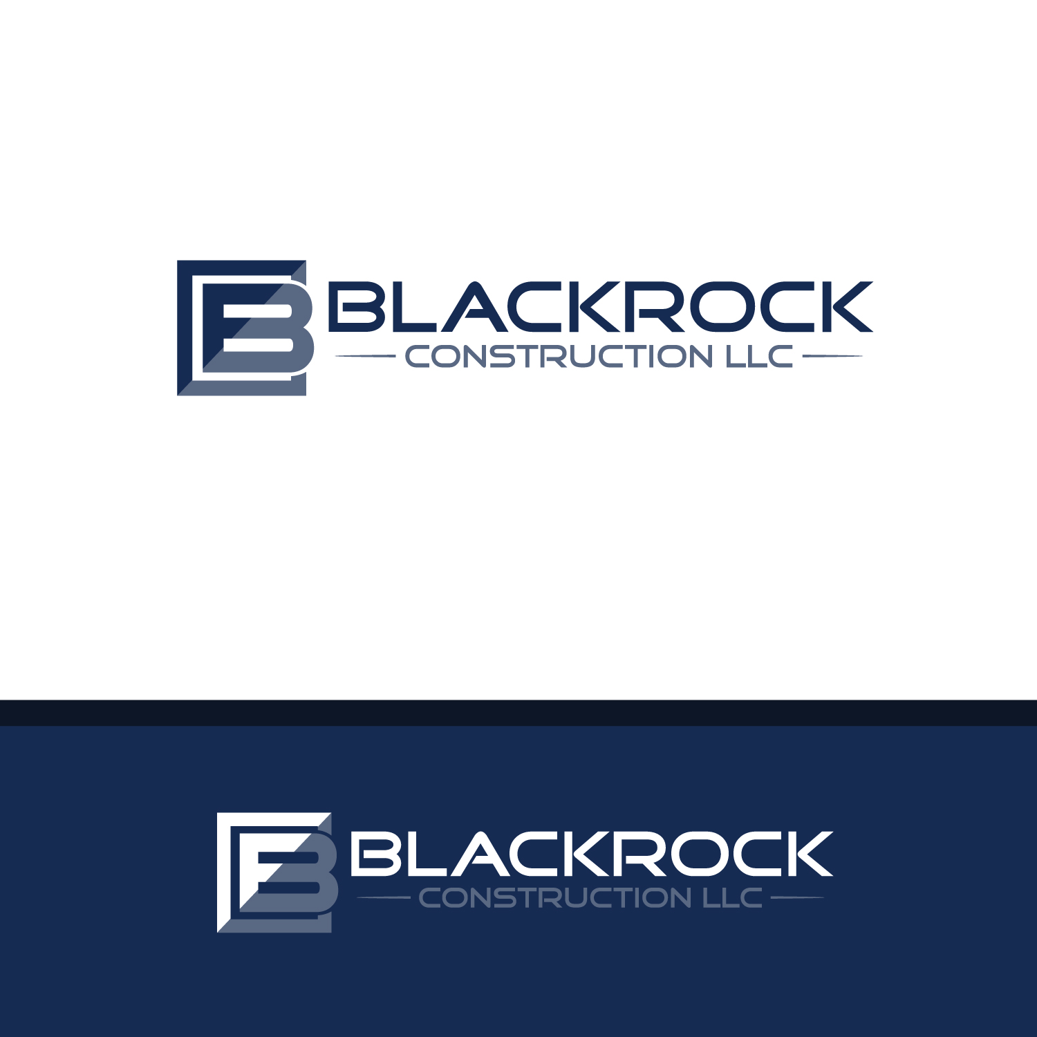Logo-Design von GODDREAMCREATION für Blackrock Construction LLC | Design #31988557