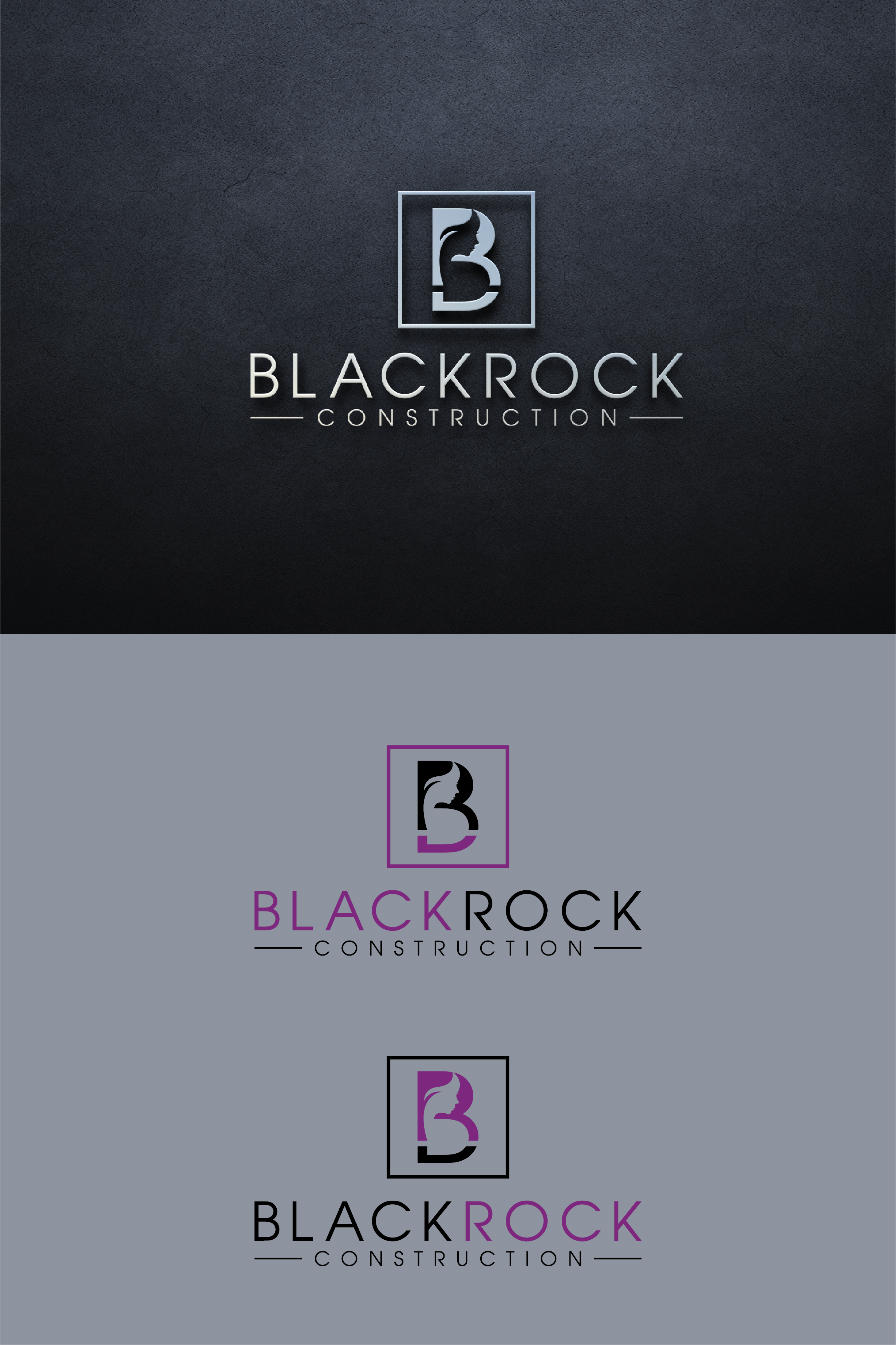 Diseño de Logo por gauravgraphy para Blackrock Construction LLC | Diseño #31982568