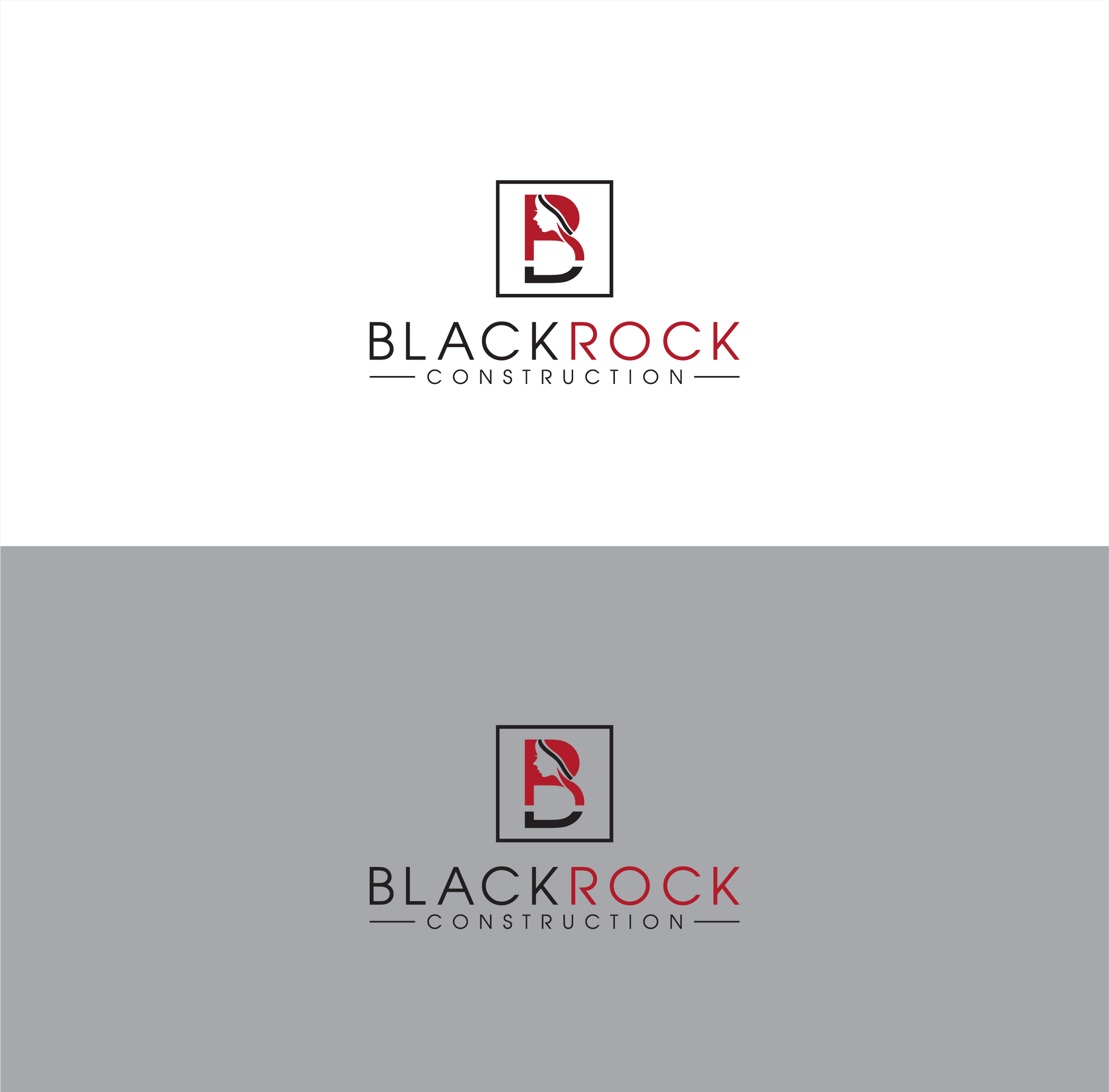 Logo Design by gauravgraphy for Blackrock Construction LLC | Design #32006467