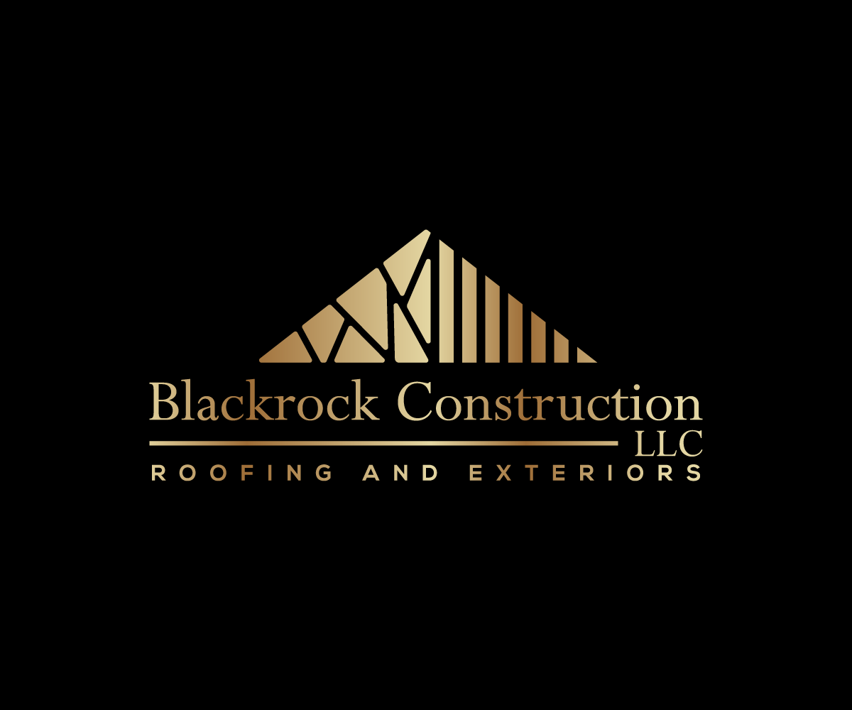 Logo Design by AlphabetZero.com for Blackrock Construction LLC | Design #31964299