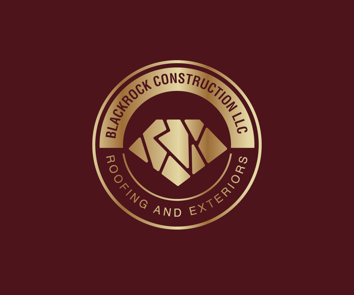 Logo Design by AlphabetZero.co.uk for Blackrock Construction LLC | Design #31964316