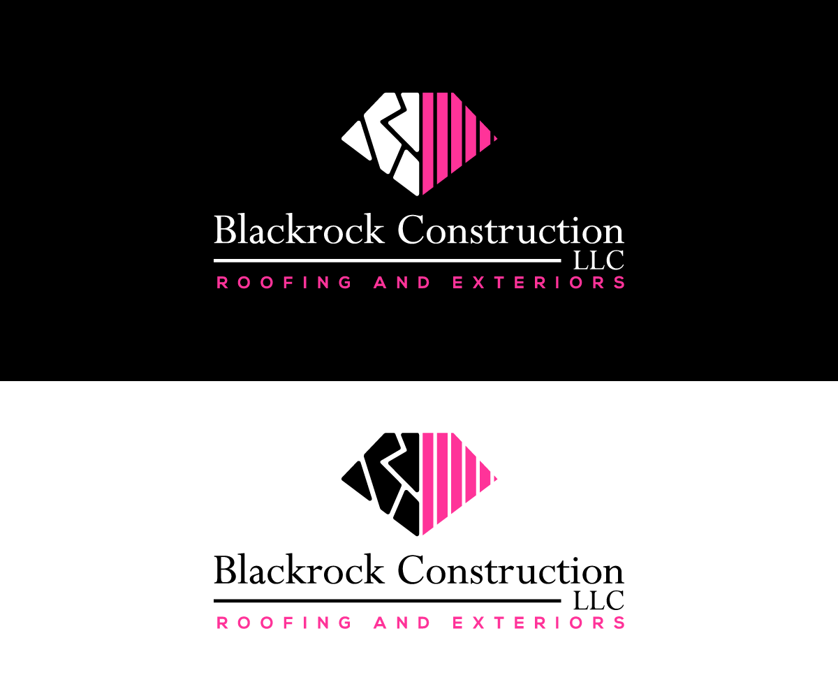 Diseño de Logo por AlphabetZero.com para Blackrock Construction LLC | Diseño #31964317