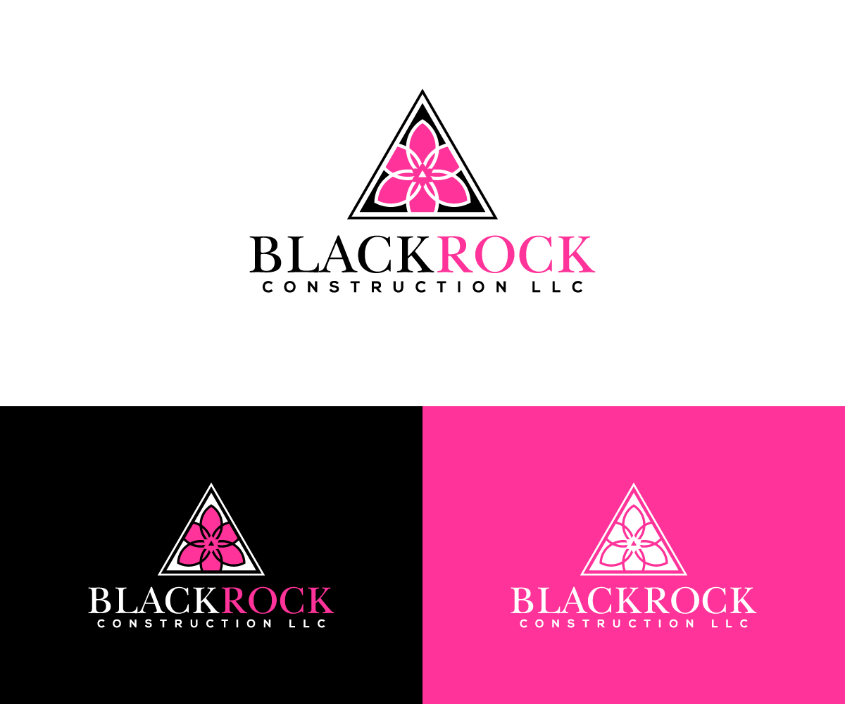 Diseño de Logo por AlphabetZero.co.uk para Blackrock Construction LLC | Diseño #31981525