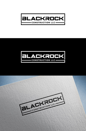 Diseño de Logo por flora.c design para Blackrock Construction LLC | Diseño: #31965290