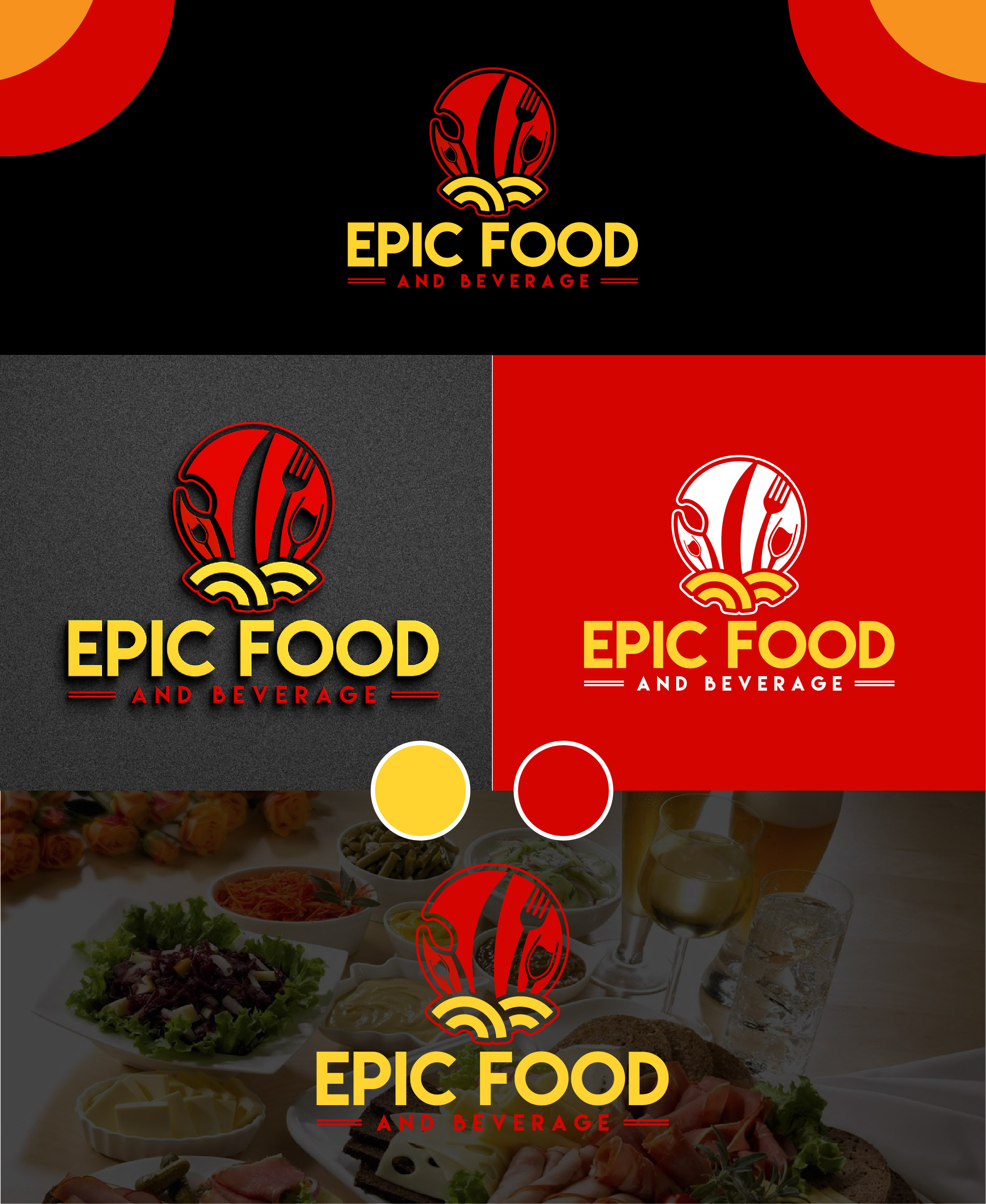 Logo Design by BabyDriverFour for Epic Food and Beverage | Design #31966791