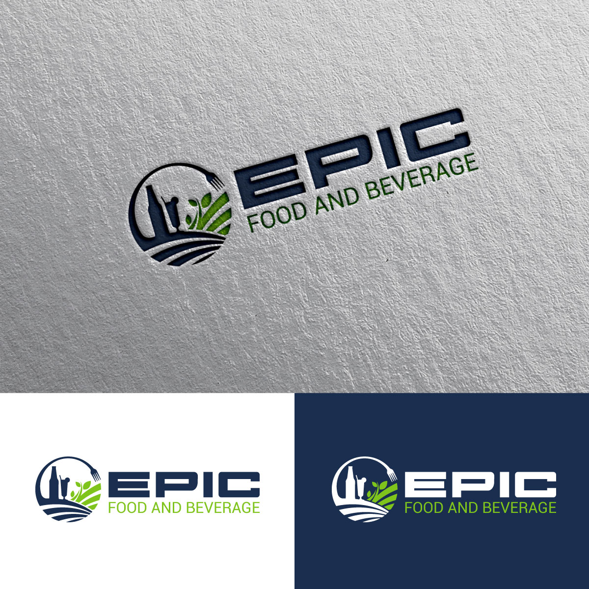 Logo Design by chris Ray for Epic Food and Beverage | Design #31963976