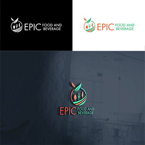 Logo Design by RA-bica for Epic Food and Beverage | Design: #31965183
