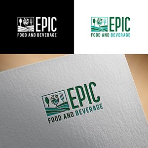 Logo Design by RA-bica for Epic Food and Beverage | Design: #31965185