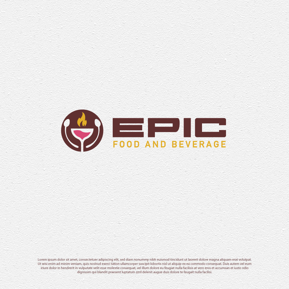 Logo Design by MINIMALIST_EXPERT for Epic Food and Beverage | Design #31964692