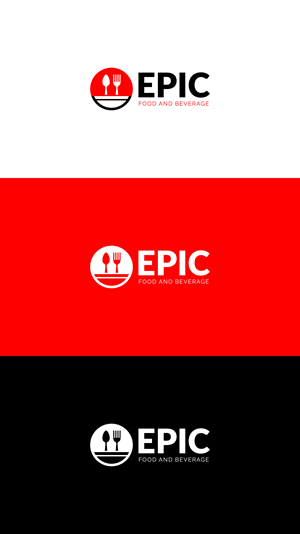 Diseño de Logo por dicubit para Epic Food and Beverage | Diseño: #31977418