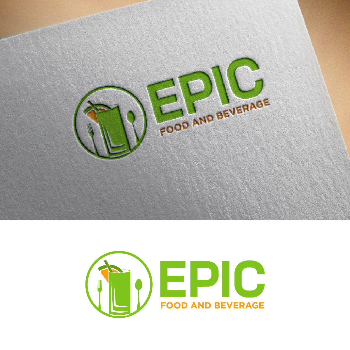 Logo Design by fly  design for Epic Food and Beverage | Design #31967899