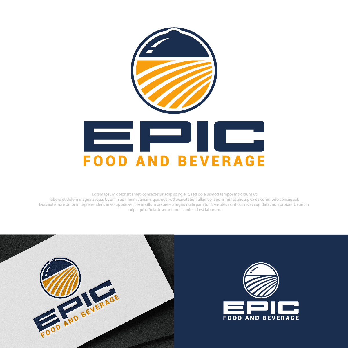 Logo Design by DesignLima for Epic Food and Beverage | Design #31976321
