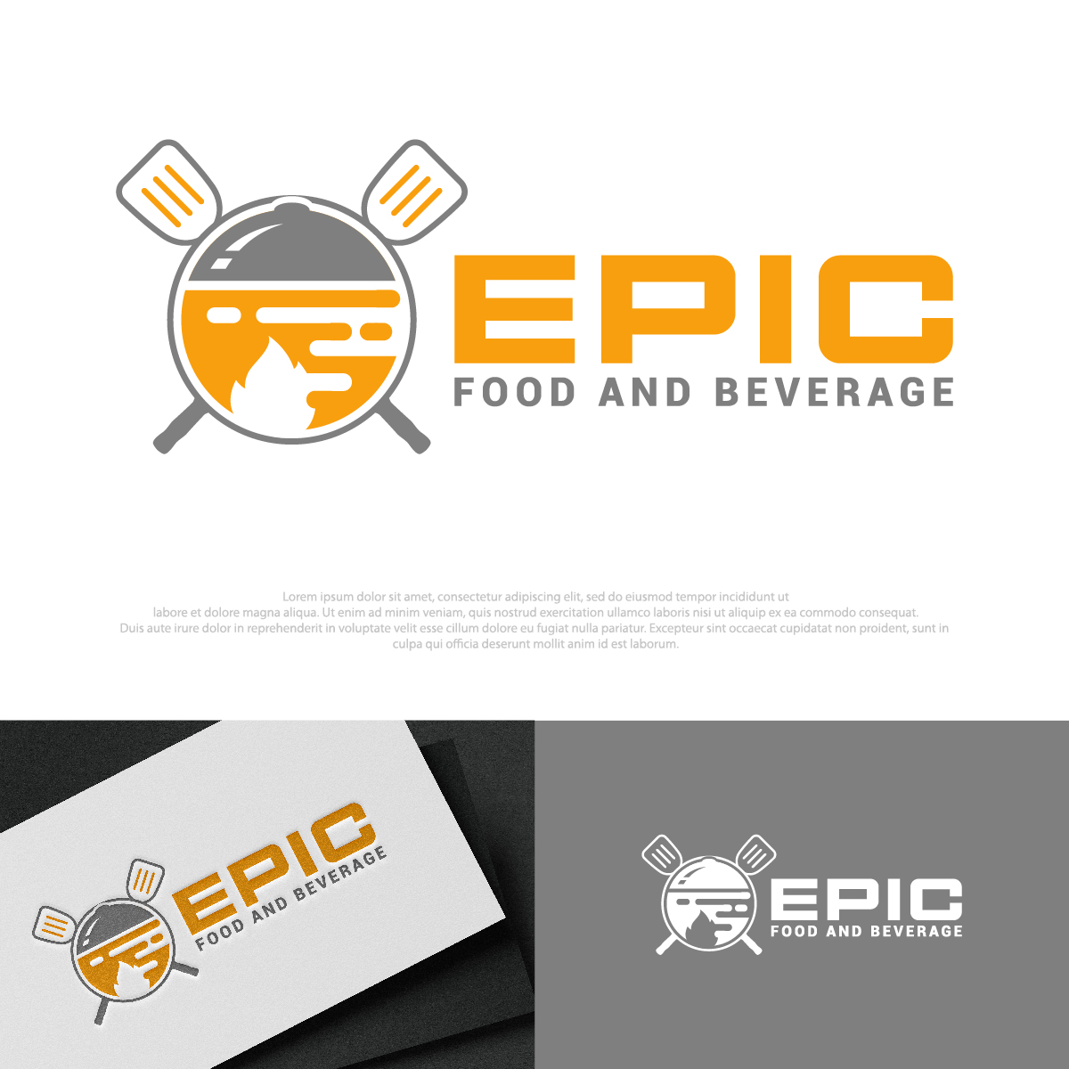 Logo Design by DesignLima for Epic Food and Beverage | Design #31976323