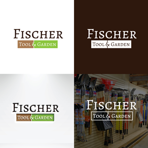 Logo Design by Design_Lenni for Fischer Tool and Garden | Design: #31999420