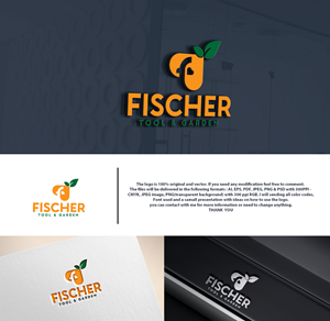 Logo Design by DesignHour for Fischer Tool and Garden | Design: #31977218