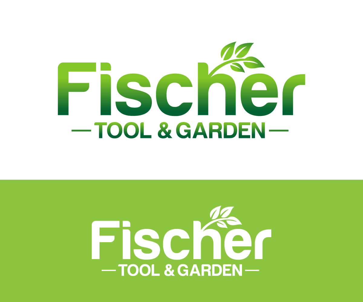 Logo Design by Paint-Tools for Fischer Tool and Garden | Design #31974310