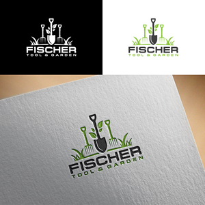Logo Design by RA-bica for Fischer Tool and Garden | Design: #31982204