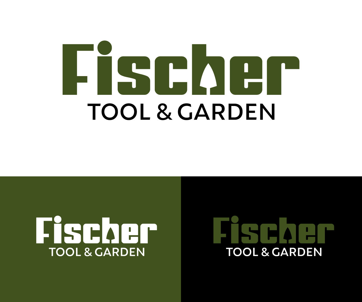 Logo Design by RaKu 2 for Fischer Tool and Garden | Design #31995287