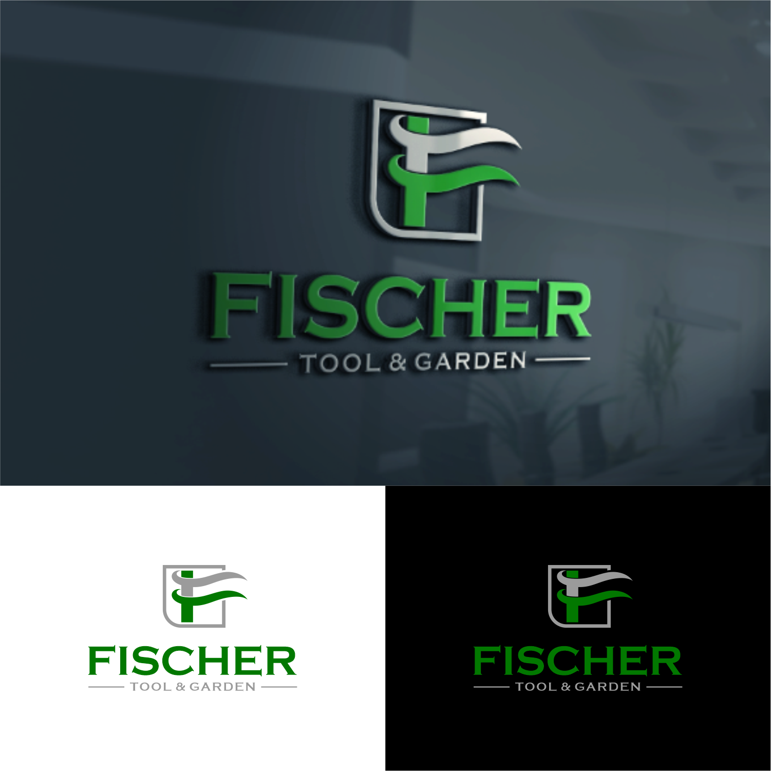 Logo-Design von semarco für Fischer Tool and Garden | Design #31971776