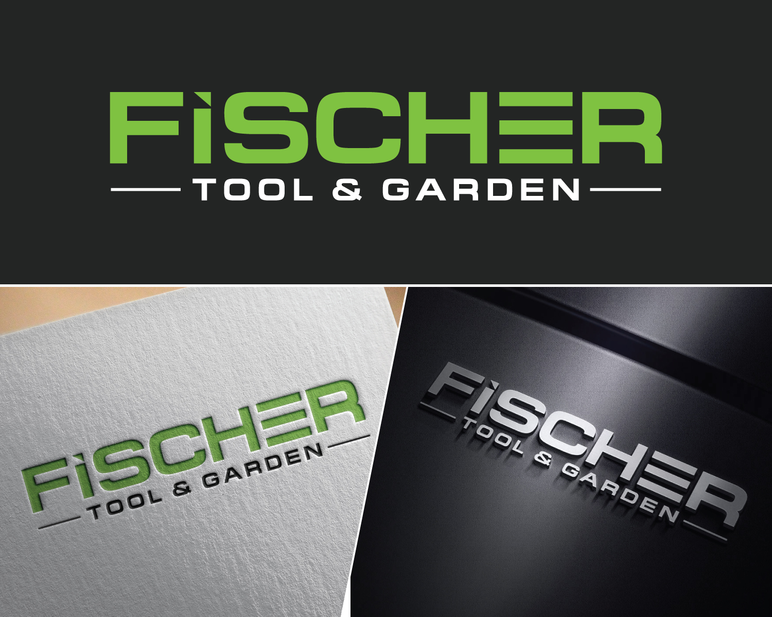 Logo-Design von Atec für Fischer Tool and Garden | Design #32003762