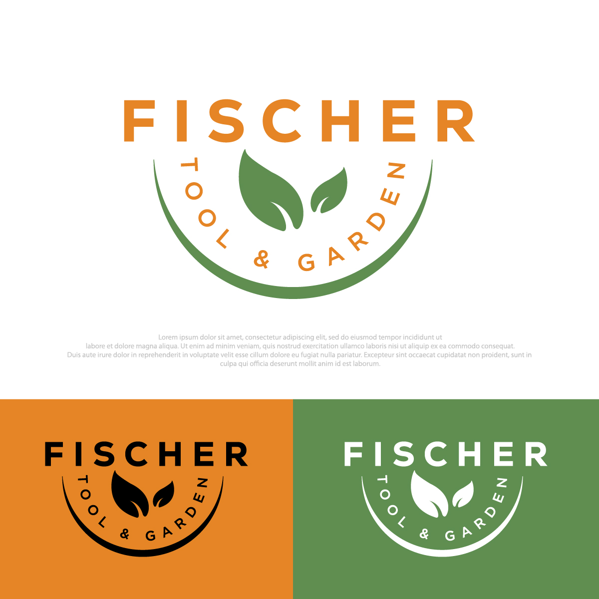 Logo Design by DesignLima for Fischer Tool and Garden | Design #31976312